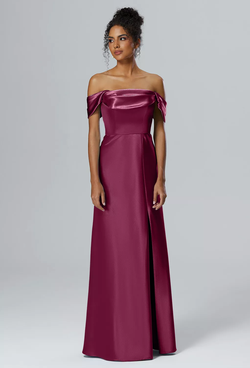 AW Laurinda Burgundy  Convertibile Convertible Bridesmaid Dresses
